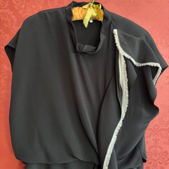 3.1 Phillip Lim Black & White Silk Dress 8 - Picture 3 of 9